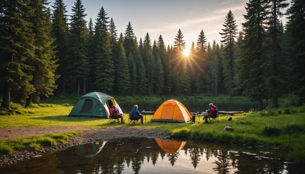 Quels sont les campings proches d'un lac et de randonnées à Calvi ?