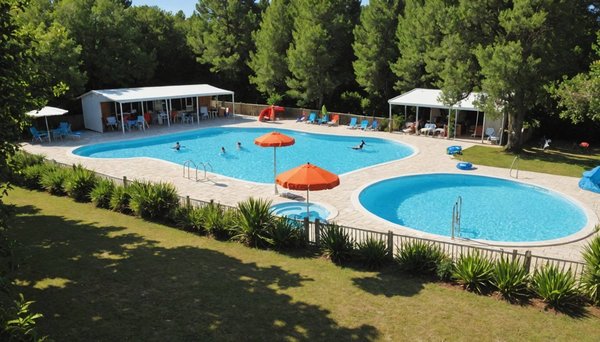 Découvrez notre camping avec piscine à biscarrosse : le domaine les oréades